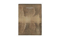 SAINT LAURENT PARIS Calfskin Wallet Regular Men's Light Brown