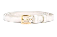 PRADA Leather Belts Women's White