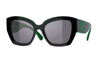 CHANEL Butterfly Sunglasses Unisex Green