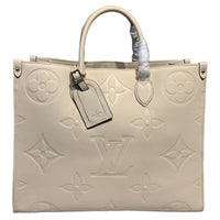 LOUIS VUITTON Onthego Monogram Giant Gm Creme