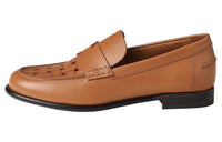 HERMES Kennedy Loafers Women's Brown