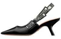 DIOR J'Adior Irregular Heel High Heels 6.5cm Women's Black