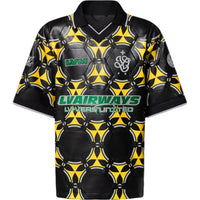 LOUIS VUITTON Soccer Ball Patchwork Leather Short-Sleeved Top