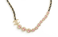 CHANEL Necklaces Women's Gold/Black