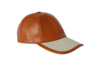 Loro Piana Baseball Caps Women's Orange/Beige