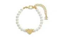 CHANEL Pearl Bracelets Women's White