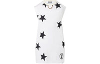 LOUIS VUITTON Summer Stardust Sleeveless Dress Women's White