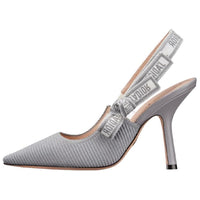 DIOR J'Adior Slim Heel High Heels Women's Gray