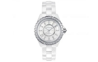 CHANEL J12 Wrist Watch Automatic Mechanical Movement Ceramic Strap White Dial Women's