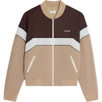 CELINE Tracksuit Jacket In Technical Mesh Jersey