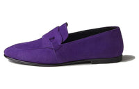 HERMES Loafers Women's Purple