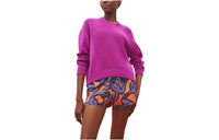 HERMES Cashmere Sweaters Women's Violet