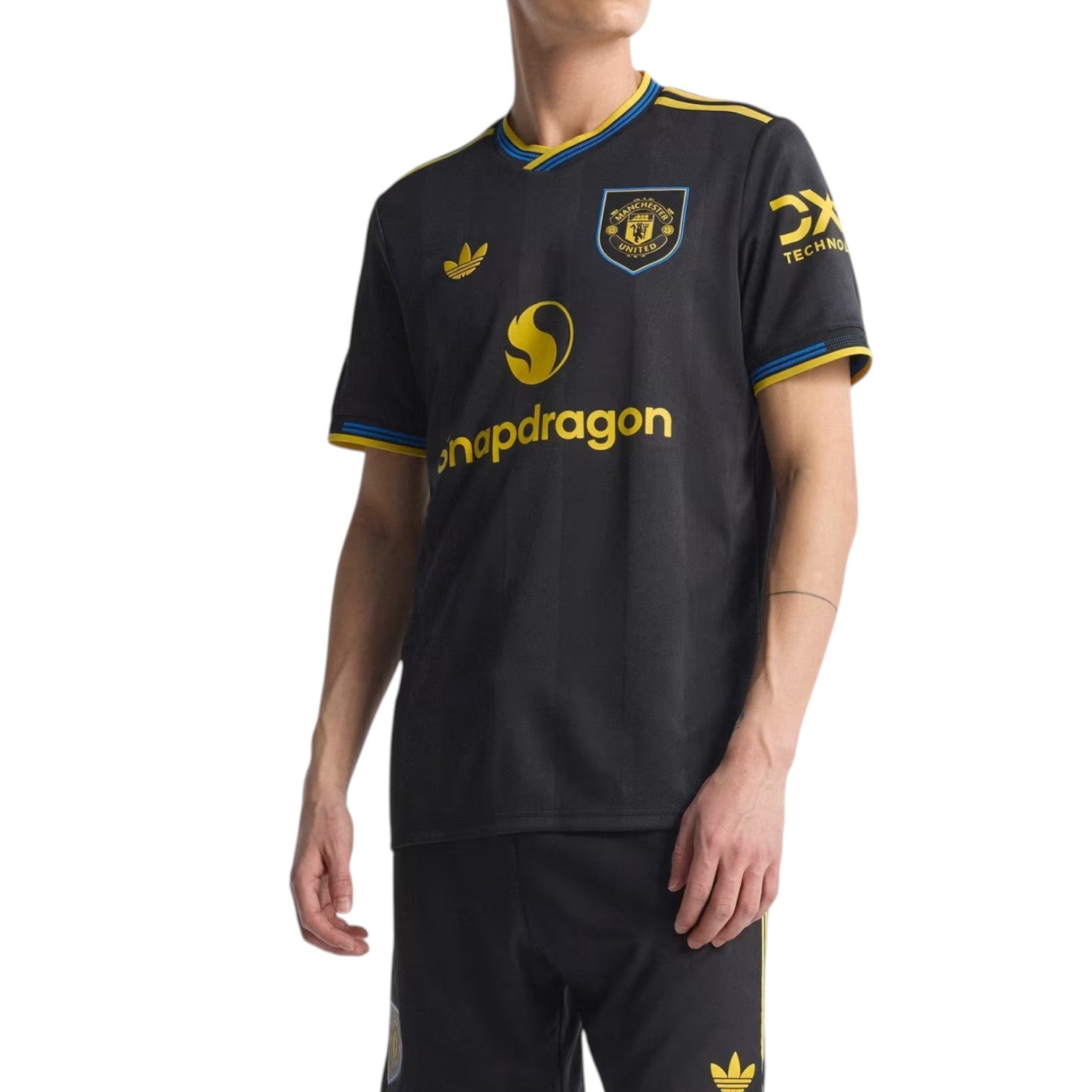 adidas Manchester United 2025/2026 Third Authentic Jersey 'Black' JI7419