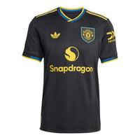 adidas Manchester United 2025/2026 Third Authentic Jersey 'Black' JI7419