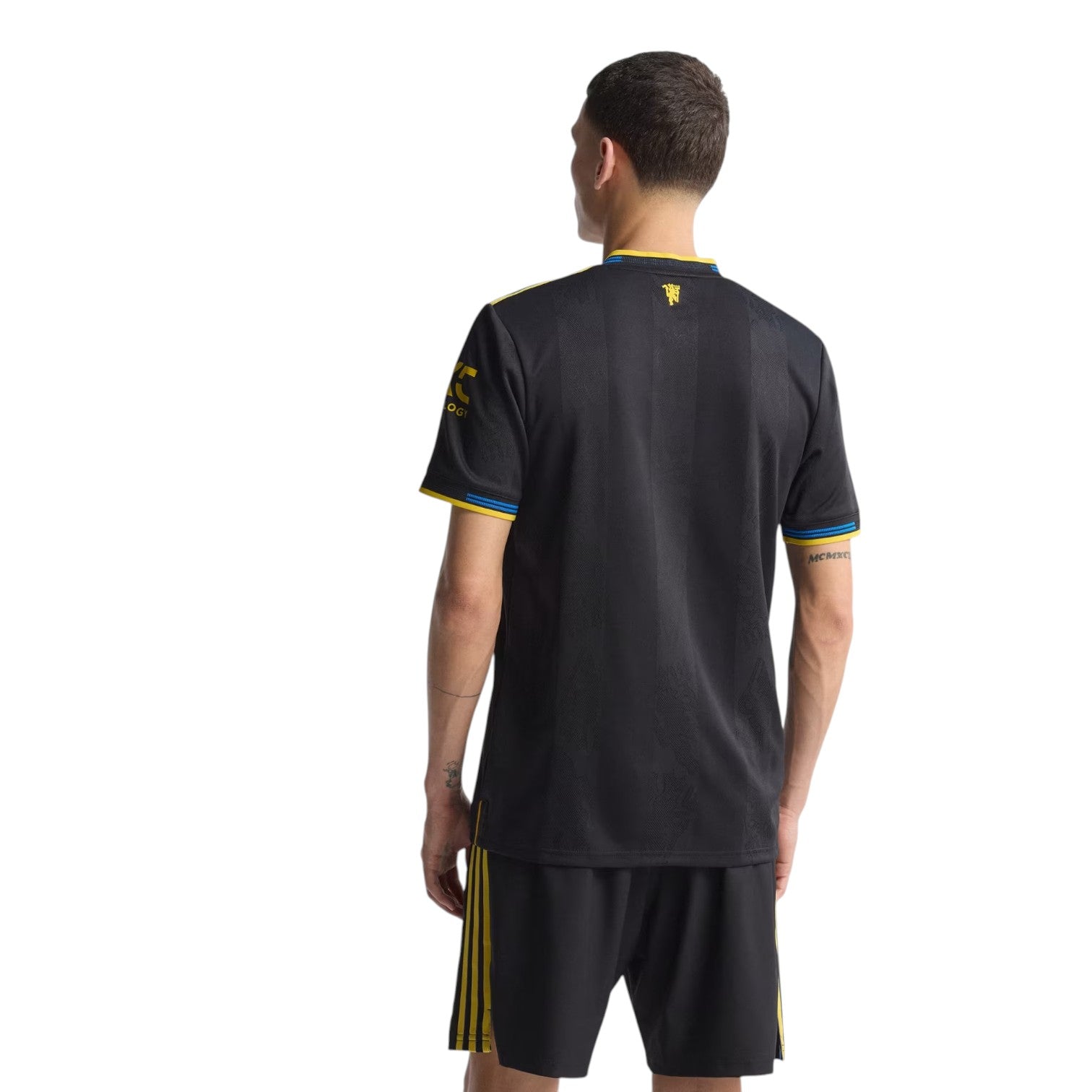 adidas Manchester United 2025/2026 Third Authentic Jersey 'Black' JI7419