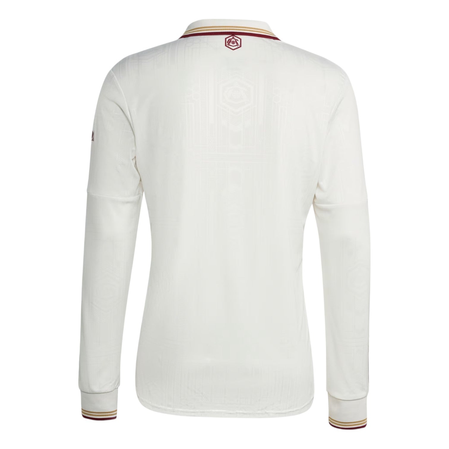 adidas Arsenal 2025/2026 Long Sleeve Third Kit 'Cloud White Burgundy' JI9524