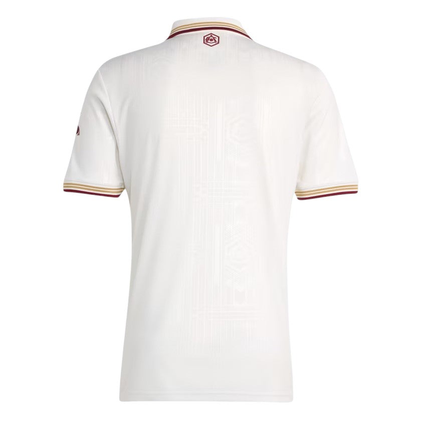 adidas Arsenal 2025/2026 Third Kit 'Cloud White Burgundy' JI9556