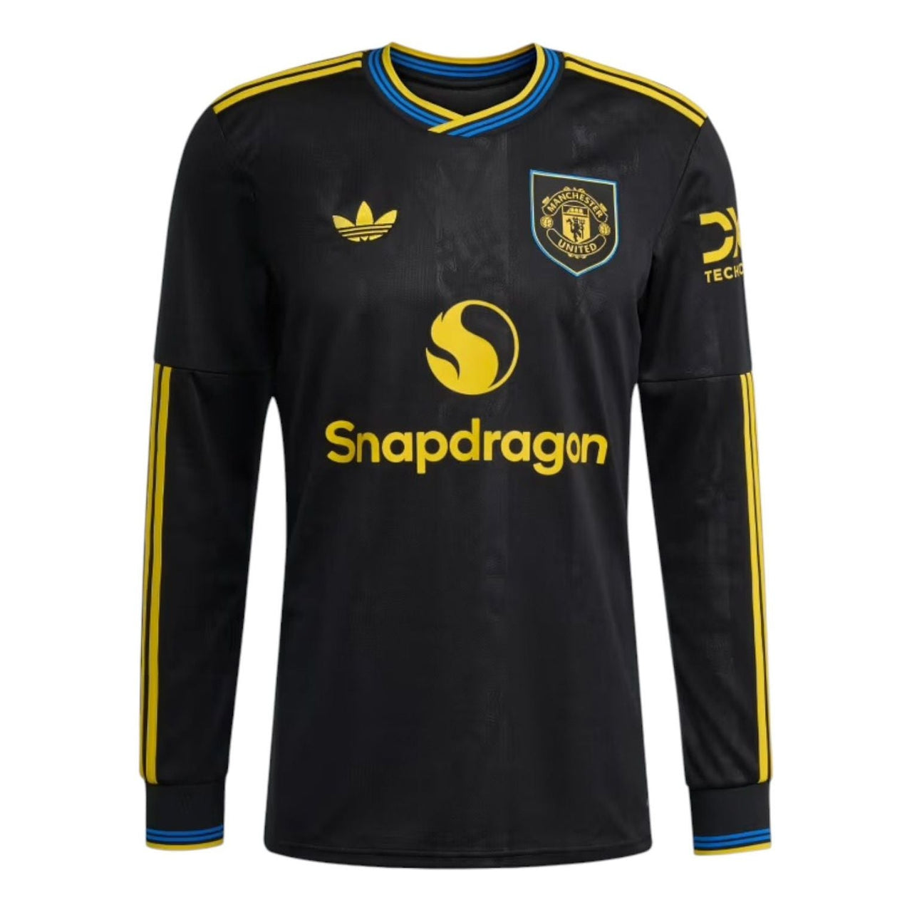 adidas Manchester United 2025/2026 Long Sleeve Third Jersey 'Black' KD4226