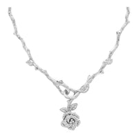 DIOR 18K White Gold Necklaces Women's White Gold