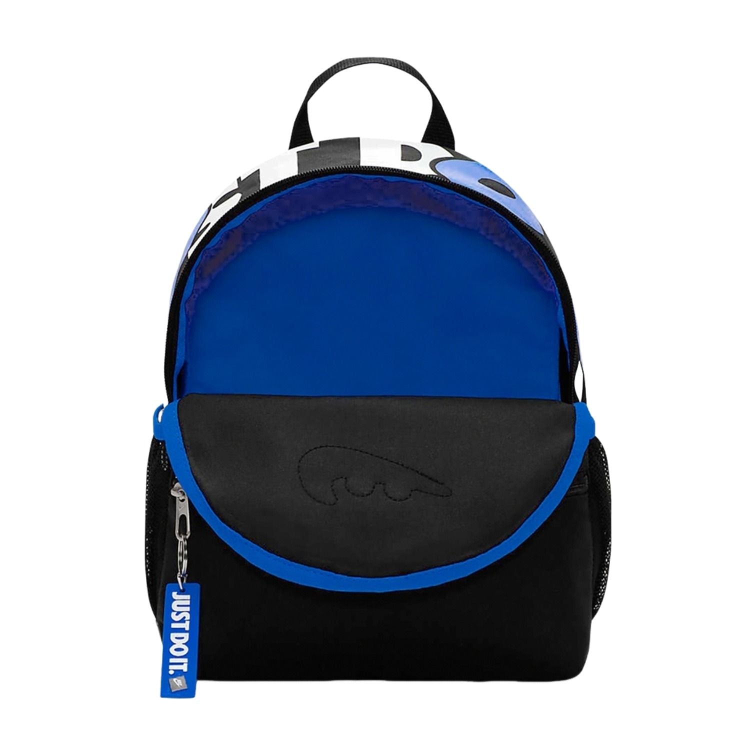 (GS) Nike Brasilia JDI Mini Backpack 'Black Blue' FZ7259-010
