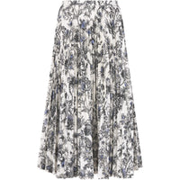 DIOR FW24 Casual Long Skirt Women's Blue