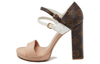 LOUIS VUITTON Matchmake Strap Sandals Women's Light Pink