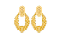 SAINT LAURENT Metal Earrings Women's Gold