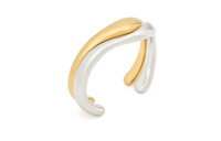 SAINT LAURENT Metal Bangles Women's Gold/Silver