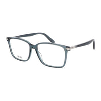 DIOR Acetate Rectangular Eyeglass Frames Men's Cyan