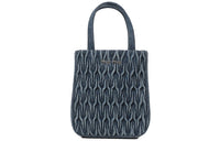 MIU MIU Fabric One Shoulder Handbags Women's Light Blue