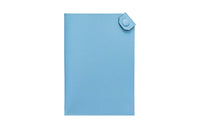 HERMES Tarmac Epsom Calfskin Passport Holder Women's 7N Celeste Sky Blue