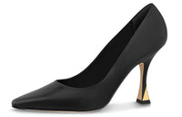 LOUIS VUITTON Slim Heel High Heels 9.5cm Women's Black