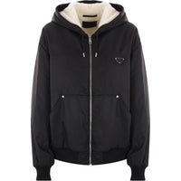 PRADA SS24 Jackets Coats Unisex Black