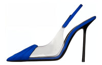 SAINT LAURENT 140mm Pointed-toe Leather Pumps