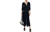 CHANEL 24 Spring Summer New Arrivals Slip Dress Women's Black