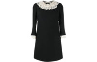 MIU MIU Long Sleeved Dresses Women's Black