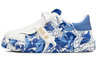 DIOR ID Low Top Skateboard Shoes Women's Blue