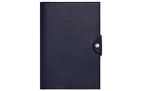 HERMES Evercolor Calfskin Storage Bag Unisex 2Z Bleu Nuit Midnight Blue