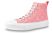 LOUIS VUITTON Stellar Stylish Skateboarding Shoes Women's Pink