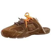 New Balance x MIU MIU Wrap-toe Slippers Women's Brown