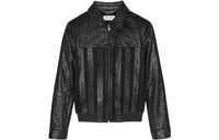 SAINT LAURENT FW22 Leather Jacket Men's Black