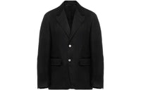 PRADA SS22 Business Suit Coat Men's Black