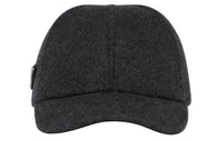 PRADA Triangle-logo Felt Baseball Cap