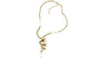 CHANEL Necklaces Women's Gold