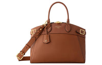 LOUIS VUITTON Cow Leather Shoulder Bag Crossbody Bag Handbag Regular Women's Brown