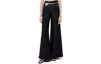 CHANEL SS22 Casual Pants Women's Black