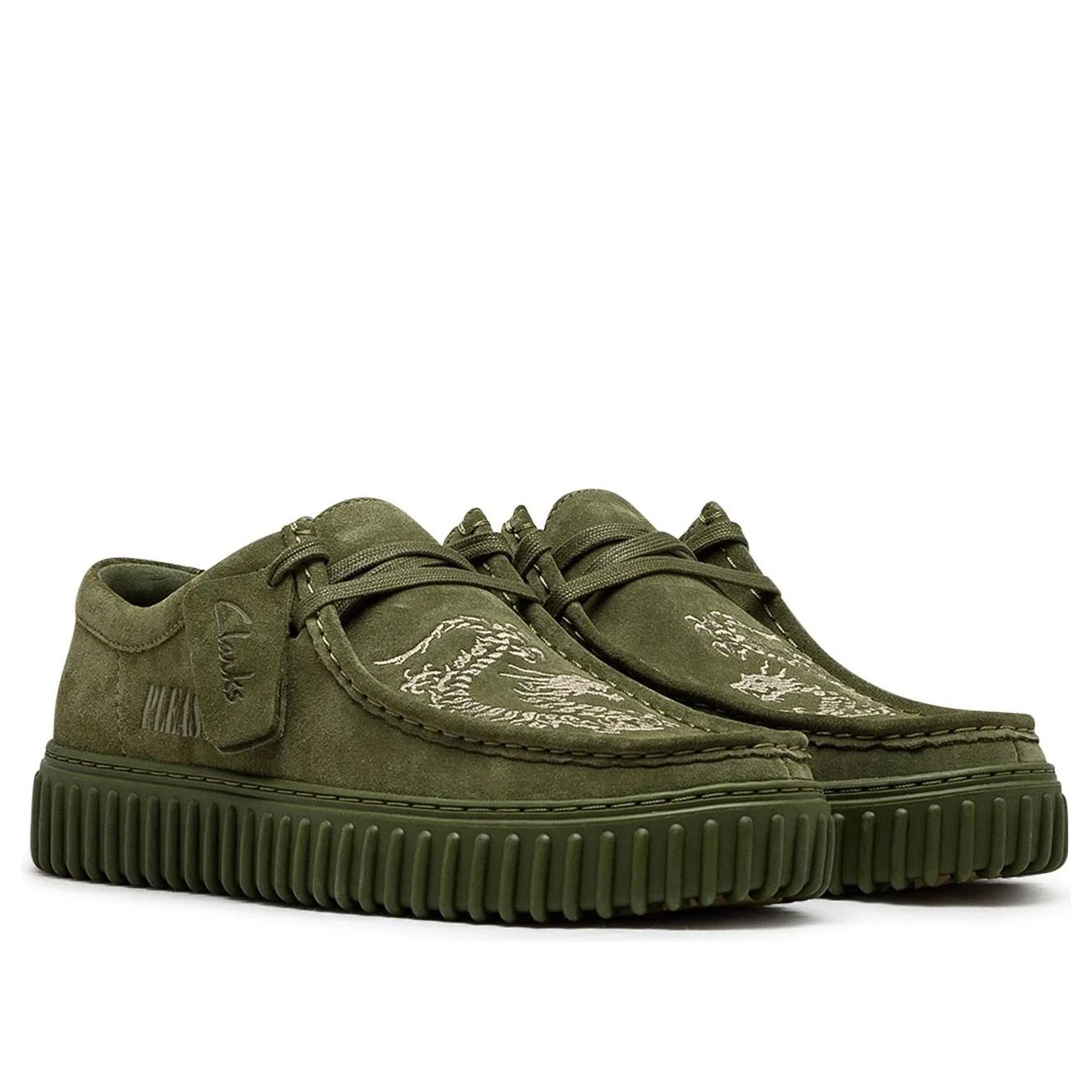 Clarks Originals x Pleasures Torhill Low 'Green' 26179913