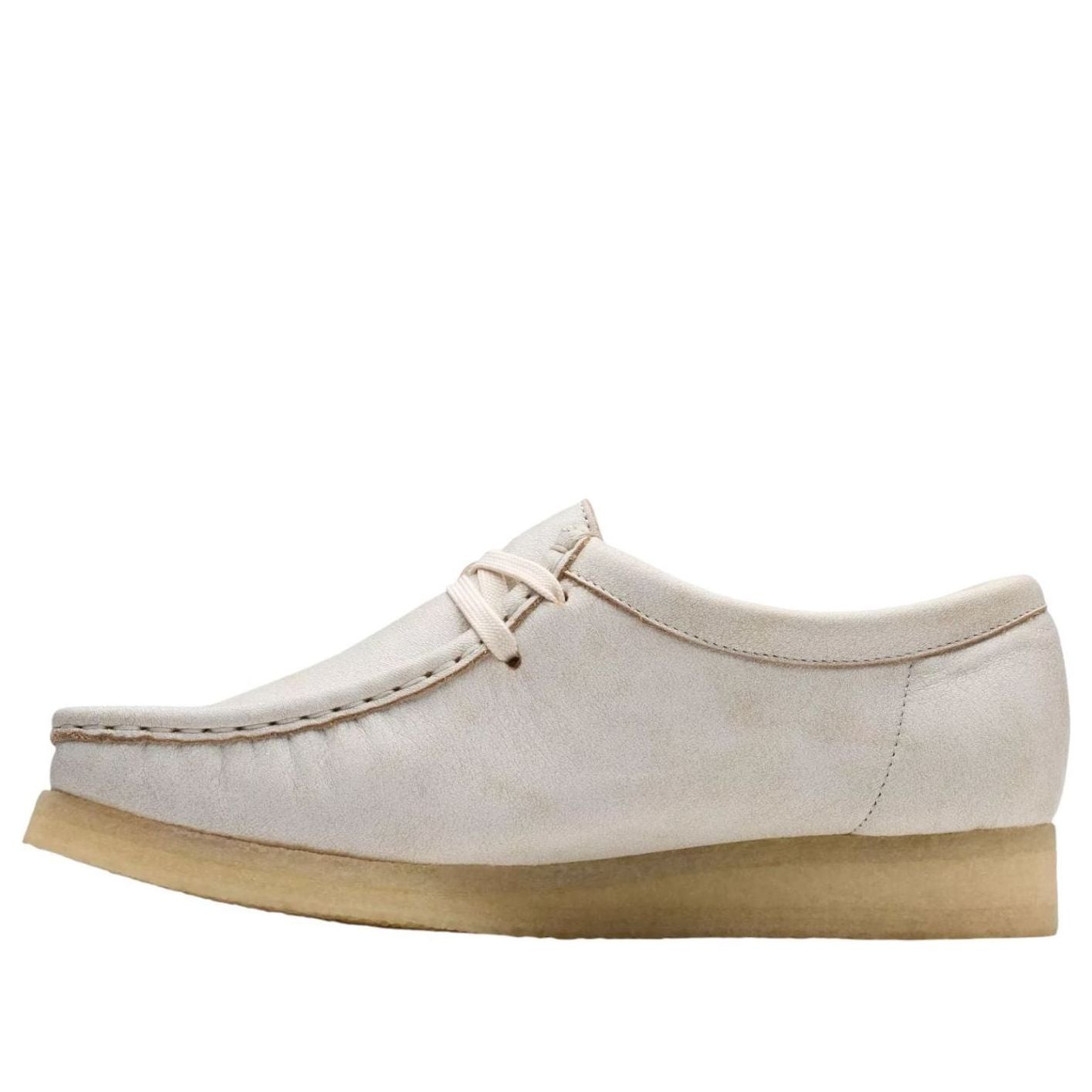 (WMNS) Clarks Wallabee 'White' 26181115