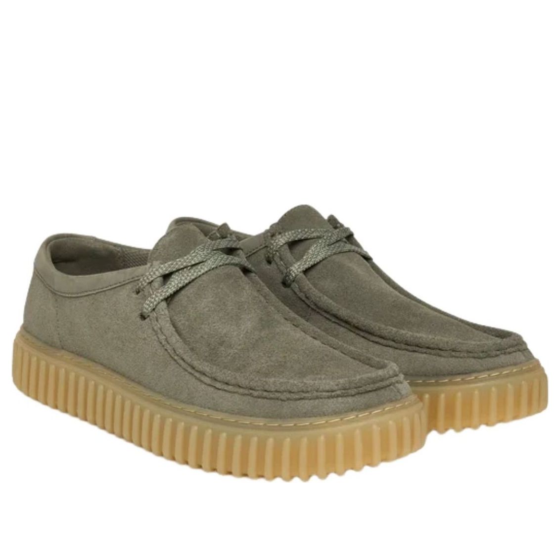 Clarks Torhill Lo Loafers 'Sage Suede' 26184642