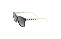 CHANEL Rectangular Sunglasses Women's Two Tone